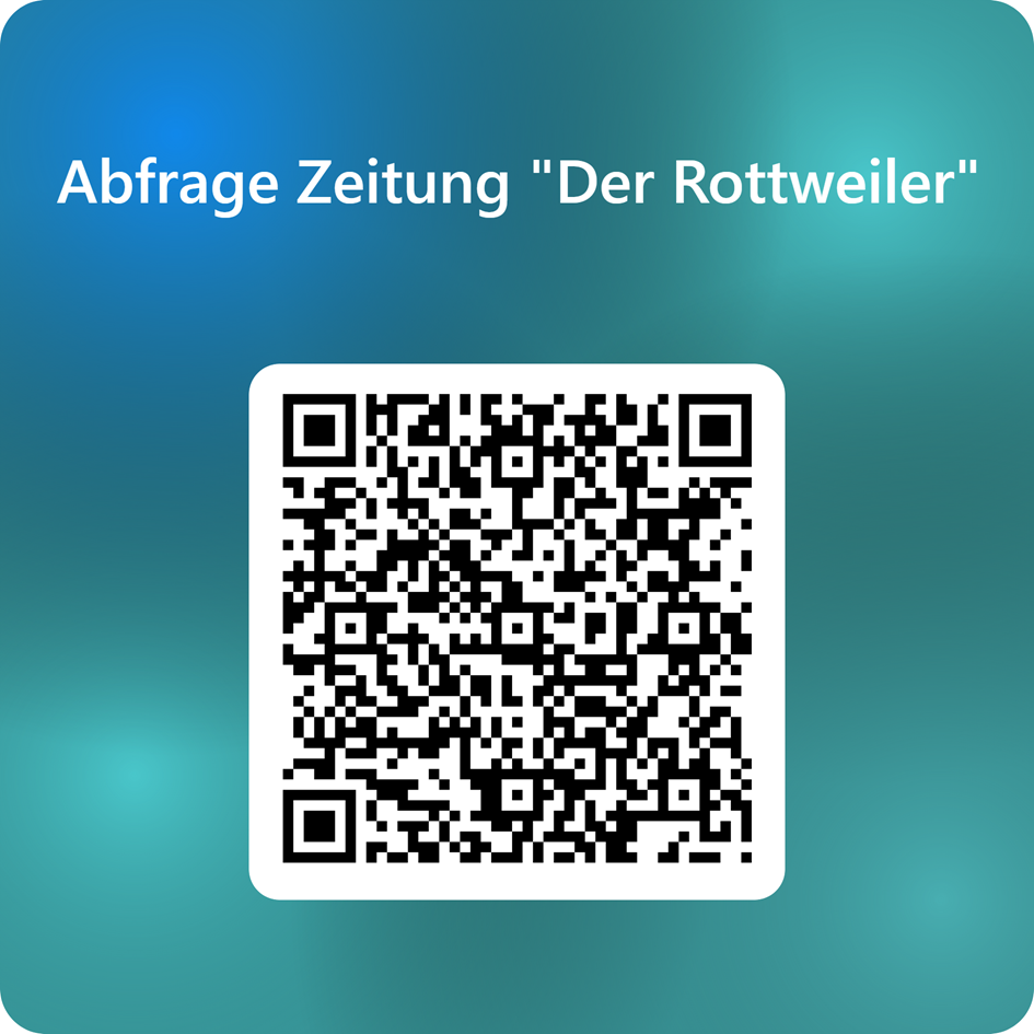 QRCode für Abfrage Zeitung Der Rottweiler